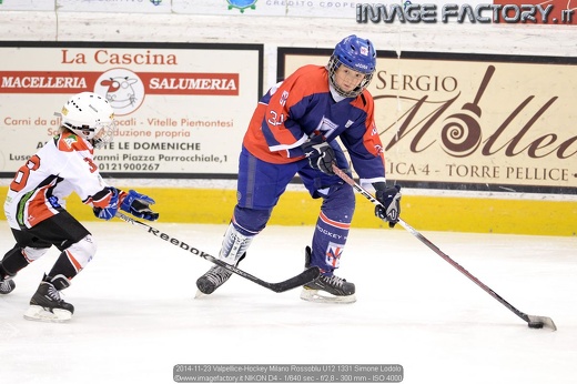 2014-11-23 Valpellice-Hockey Milano Rossoblu U12 1331 Simone Lodolo